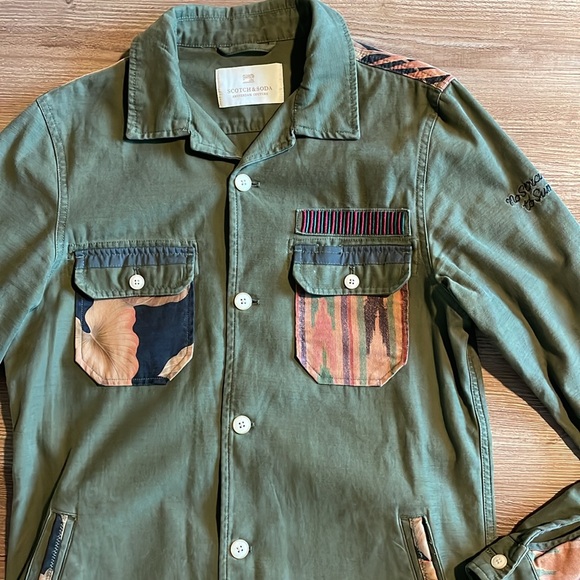 Scotch & Soda cotton festival jacket - Picture 3 of 8